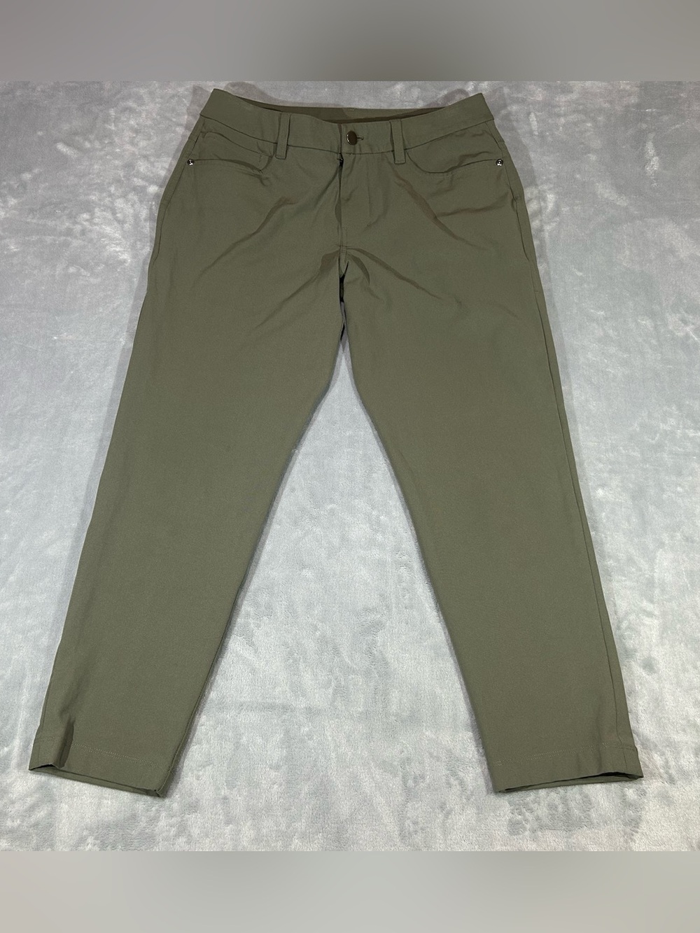 Lululemon ABC Pant Classic Olive Green Mens Size 30x25 Chino Commuter Trouser